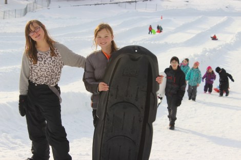 Britt and Emerson, hitting the slopes!